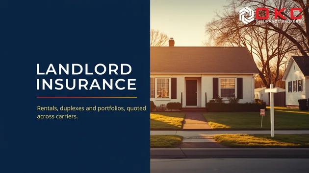 Landlord insurance for Oklahoma rentals, duplexes and portfolios, OKC Insurance Brokers