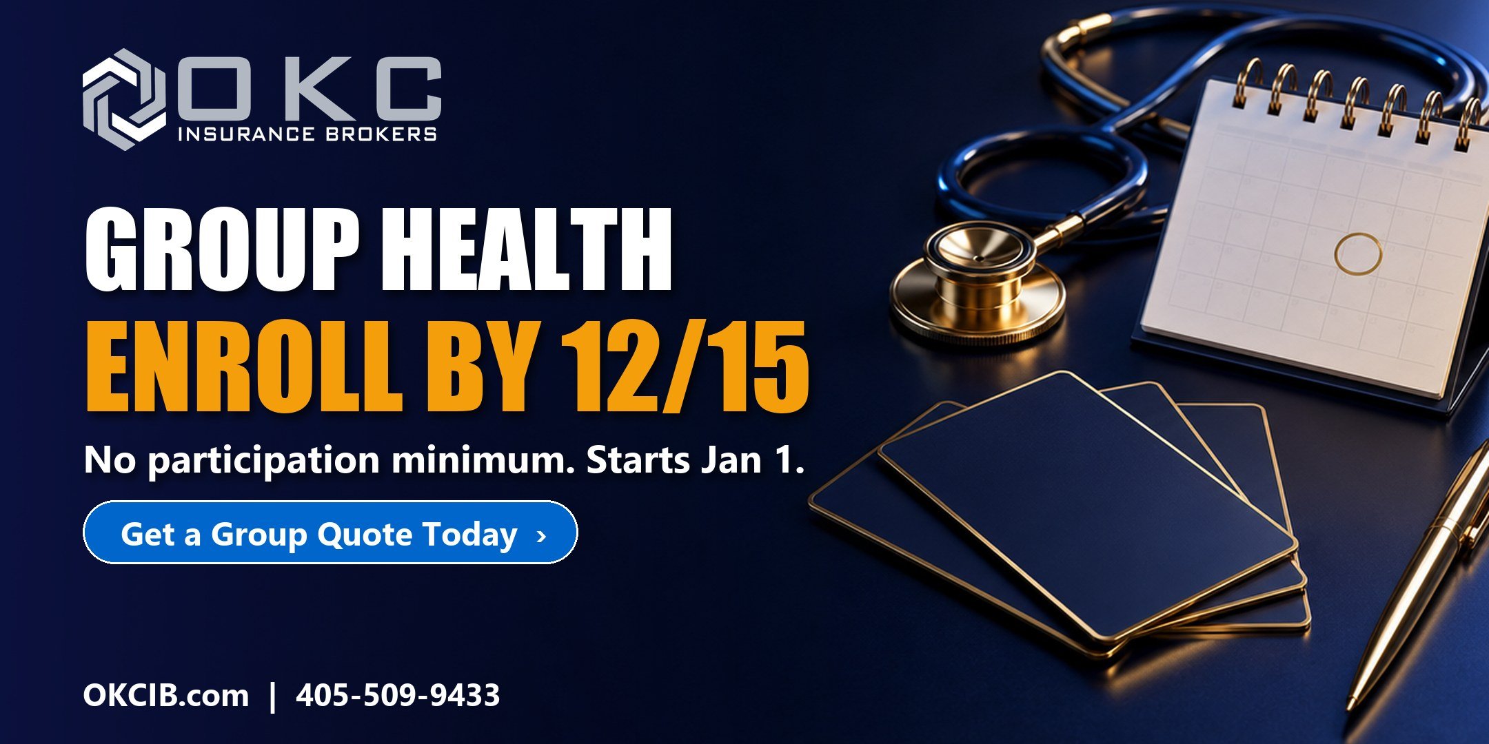 Small group health insurance open enrollment in Oklahoma, OKC Insurance Brokers