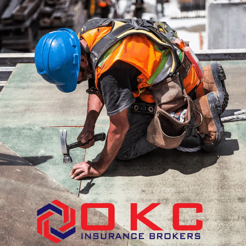 Texas subcontractor on a jobsite working on a roof. subcontractor insurance Texas